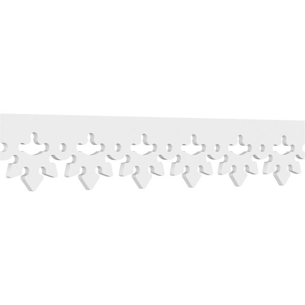 Ekena Millwork Norway Architectural Grade PVC Running Trim, 8"H x 5/8"P x 48"L RUNP08X0625X48NRW - main